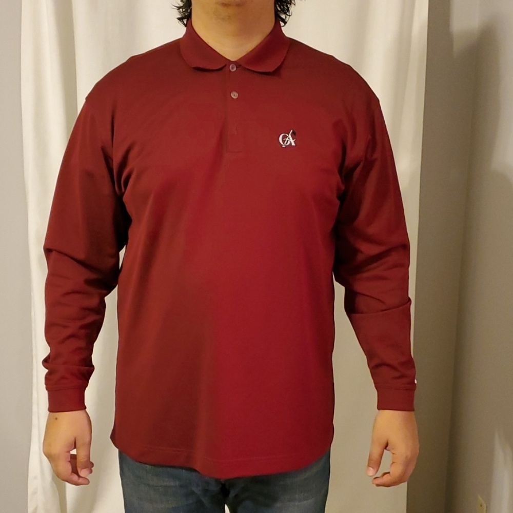 Nike long sleeve golf shirt